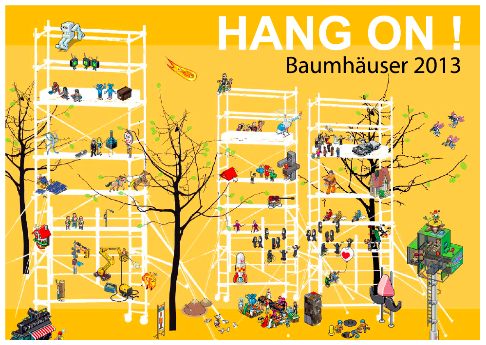 HANG ON! – Baumhäuser 2013 @ UdN – Hotel?Wilhelmsburg | Hamburg | Hamburg | Deutschland